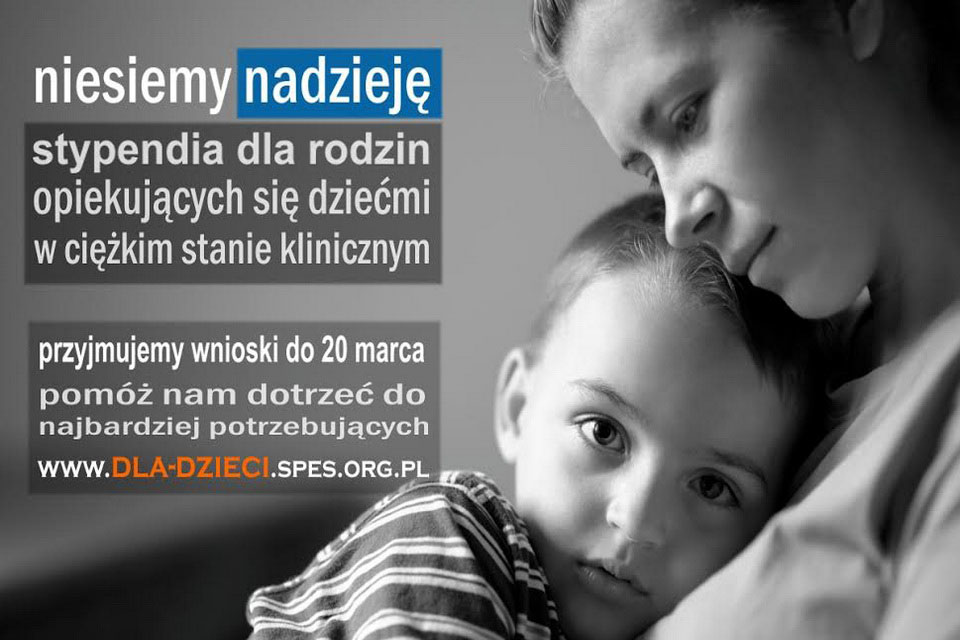 10.02.2016 r. nabór wniosków o stypendia Stowarzyszenia SPES
